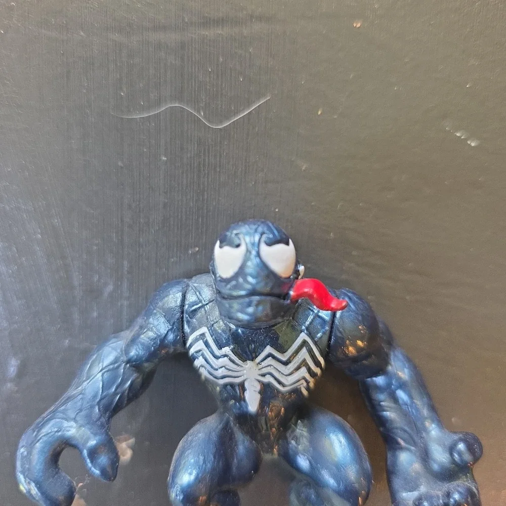 Marvel Super Hero Squad Venom Action Figure 2006 Hasbro Dark Blue Metallic Toy